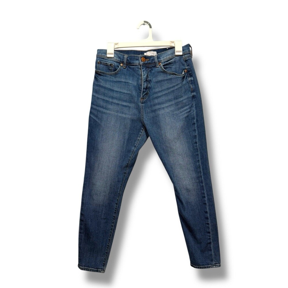 Made & Loved LOFT Jeans Denim Pants Blue Women's Size 10 Waist 30 Faded Fade